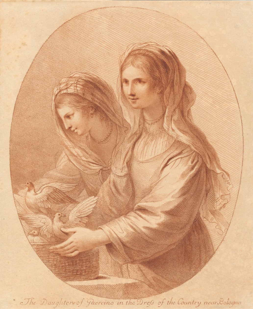 Les filles du Guerchin - Francesco Bartolozzi