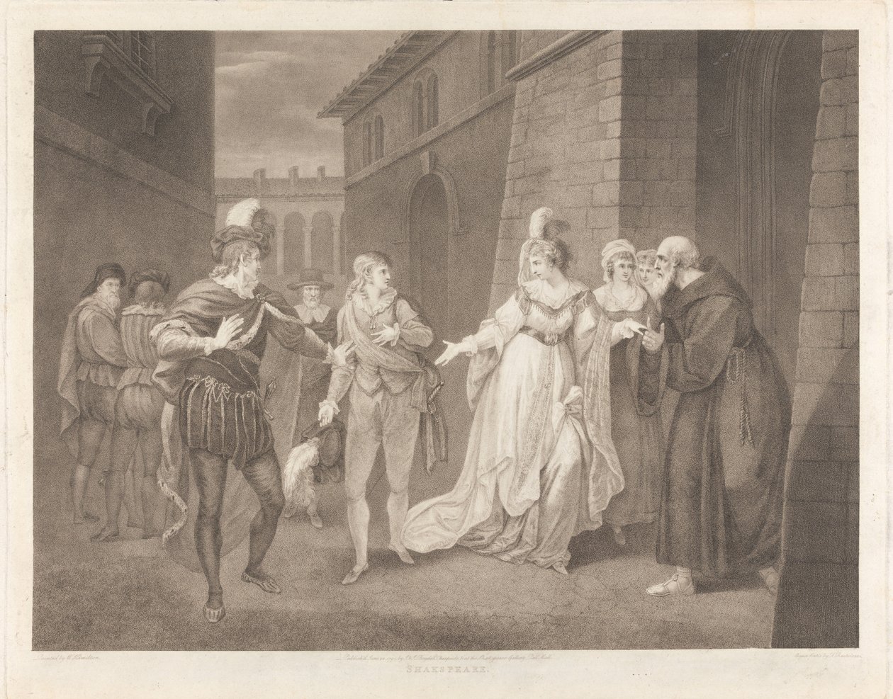 La Nuit des Rêves, Acte V, Scène I : Dans la rue - Francesco Bartolozzi