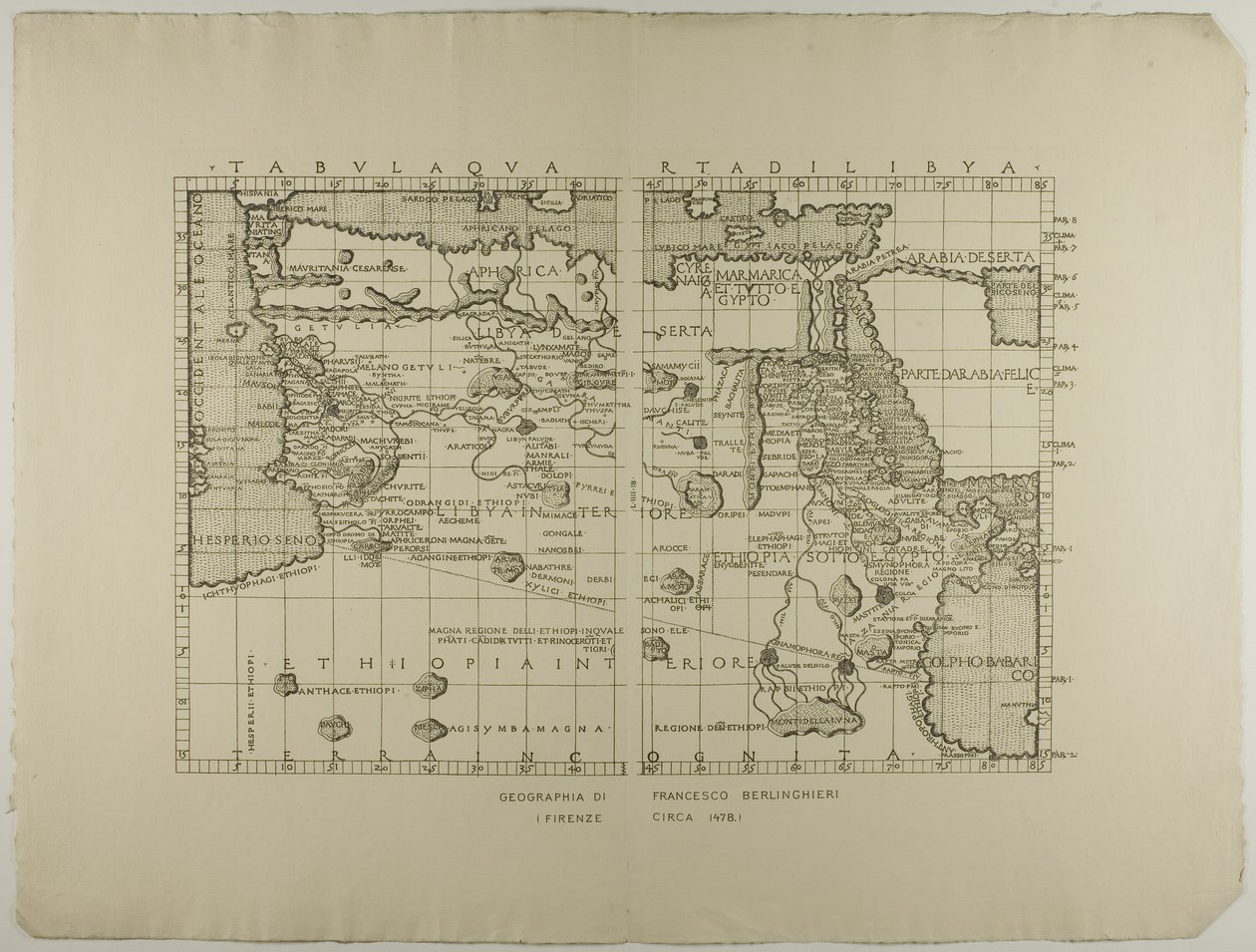 Carte de la Libye, du Moyen-Orient et de l