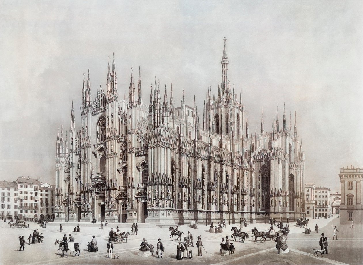 Duomo, ou cathédrale, Milan, Italie - Francesco Citterio