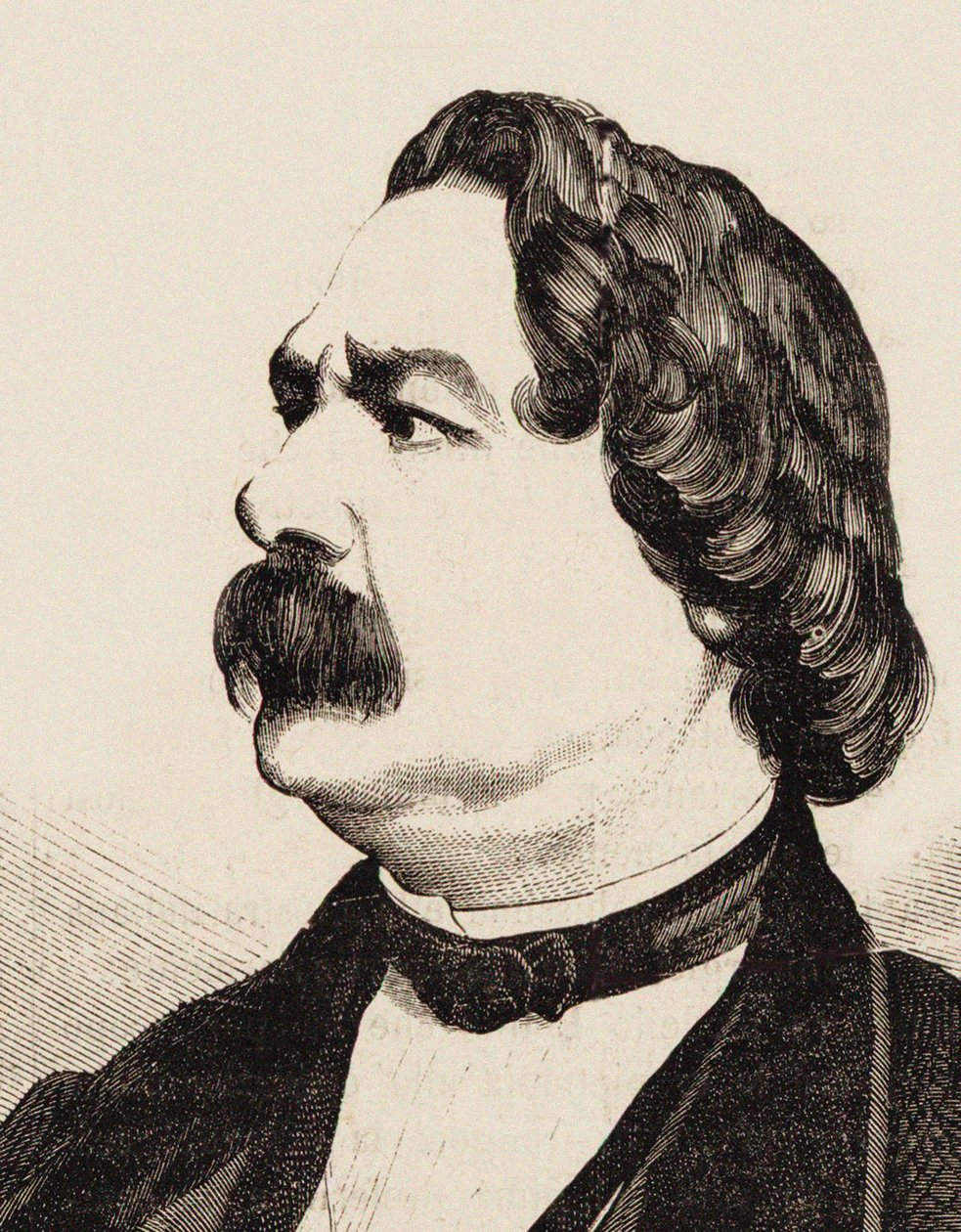 Portrait du compositeur Enrico Petrella - Francesco Gonin