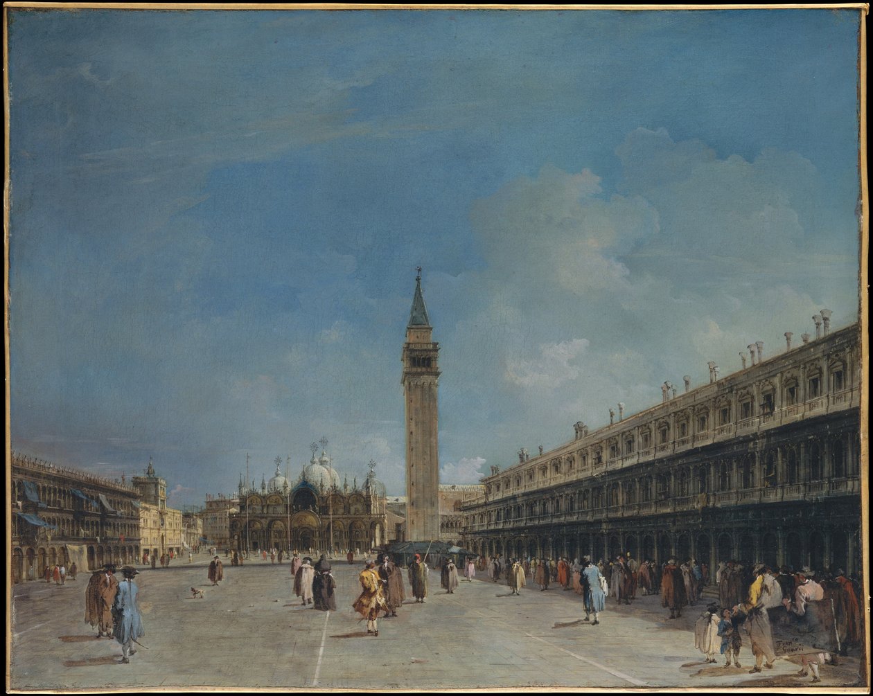 Piazza San Marco - Francesco Guardi