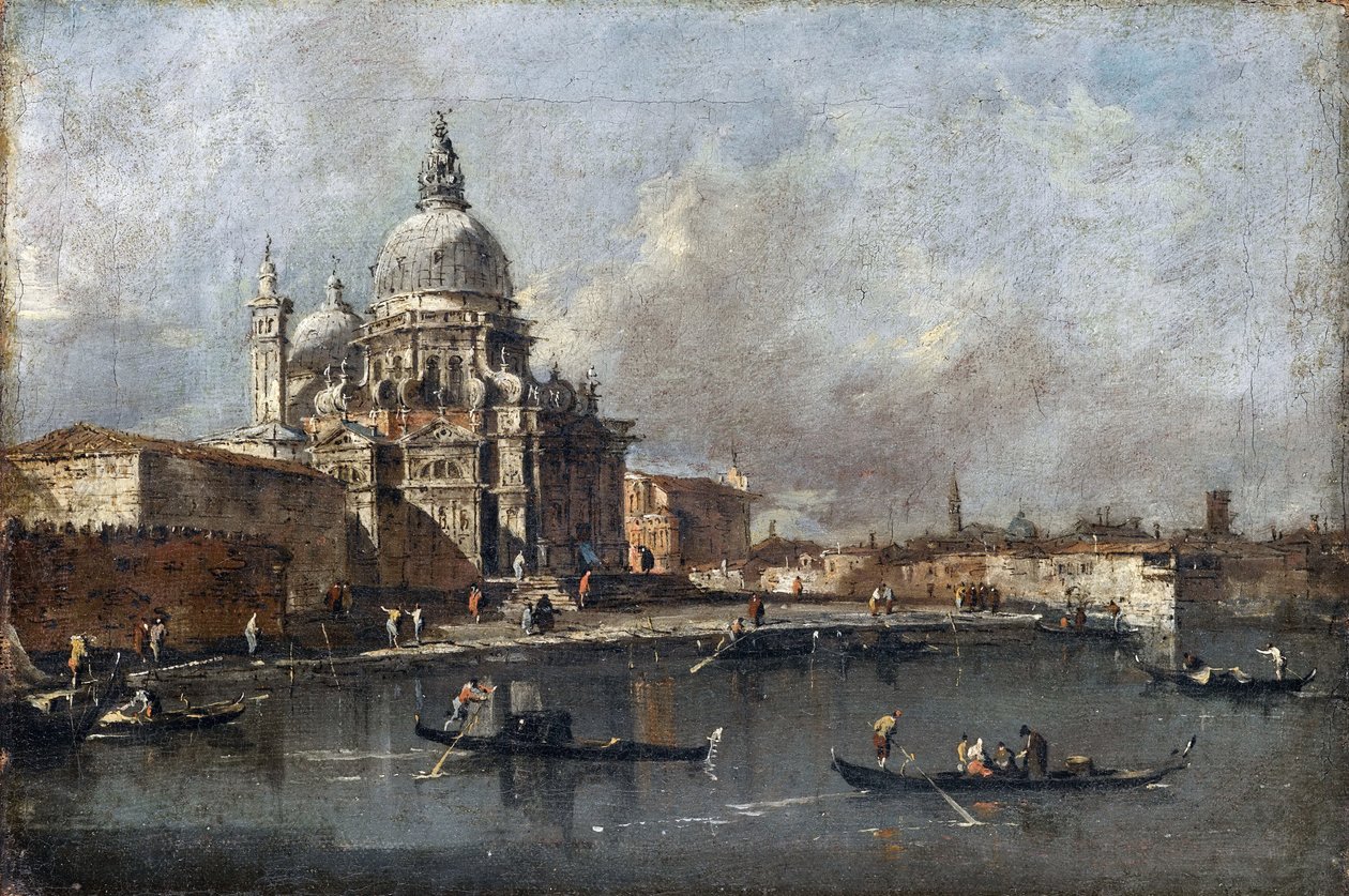 Santa Maria della Salute, Venise, c.1780 - Francesco Guardi