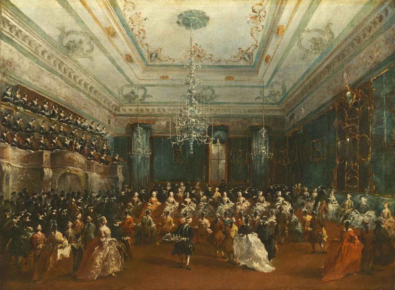 Concert de gala vénitien - Francesco Guardi