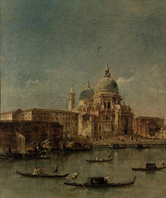 Venise, Santa Maria della Salute - Francesco Guardi