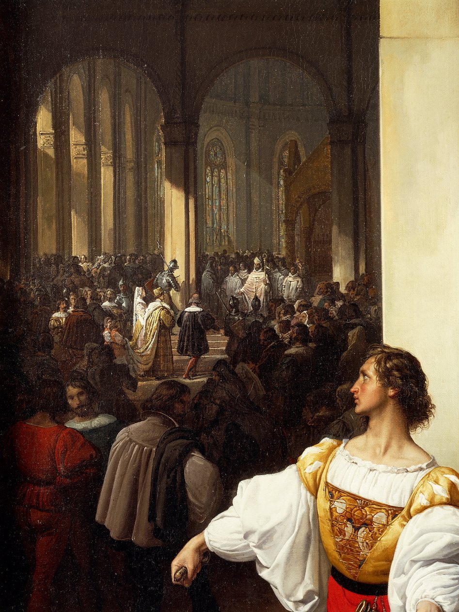 La conspiration de Lampugnani - Francesco Hayez