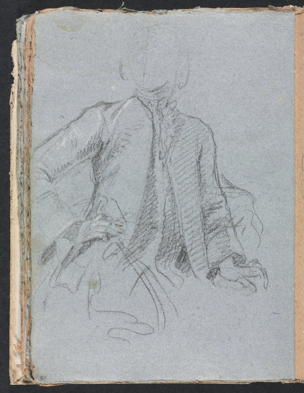 Carnet de croquis de Vérone : Gentilhomme (page 54) - Francesco Lorenzi