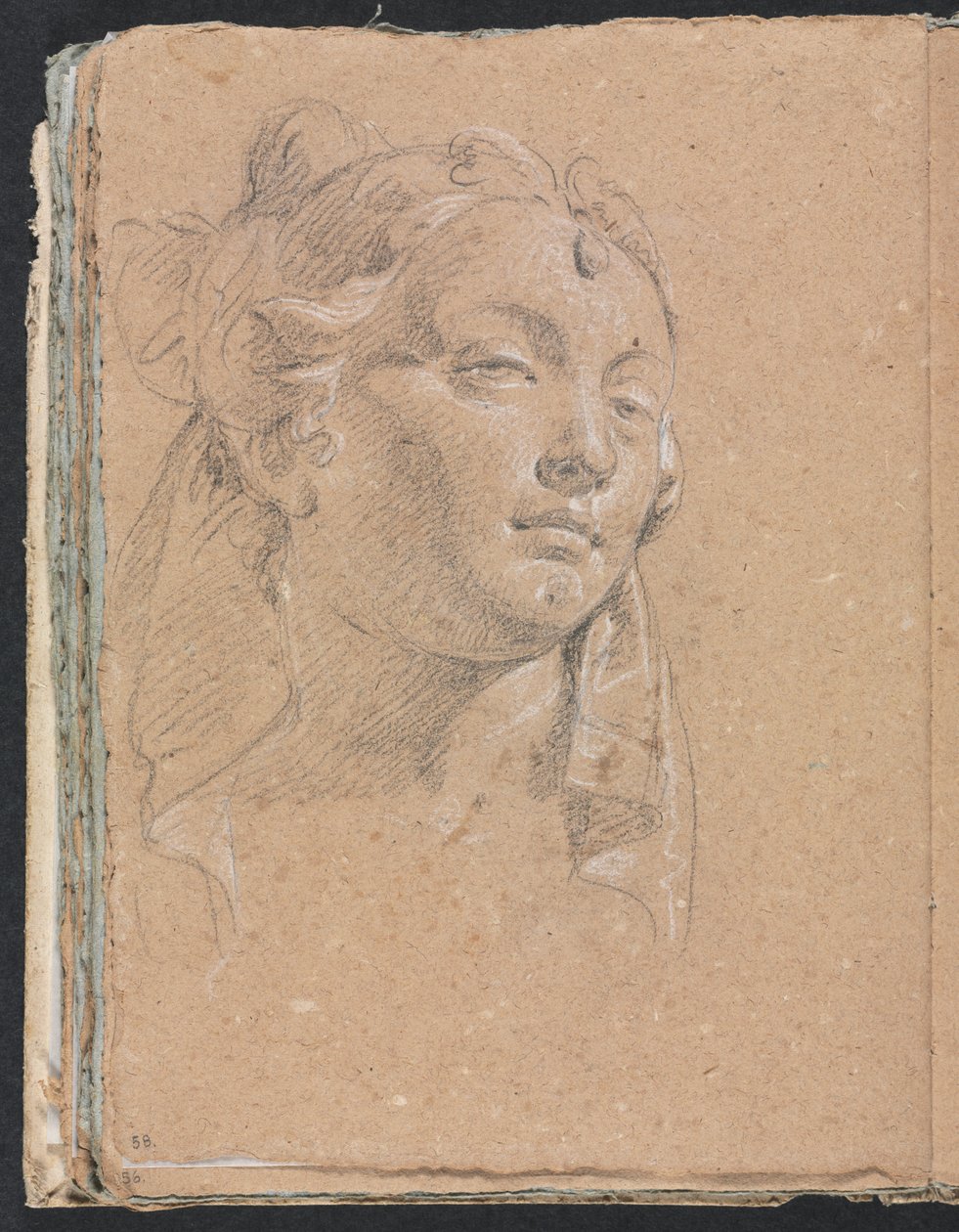 Carnet de croquis de Vérone : Tête d