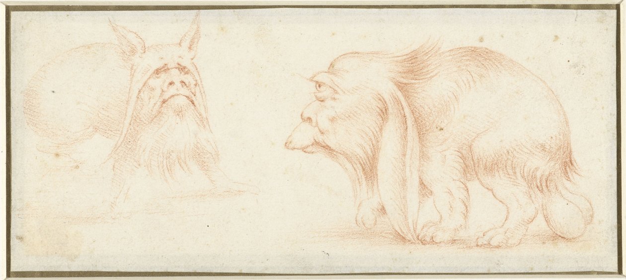 Deux monstres - Francesco Melzi