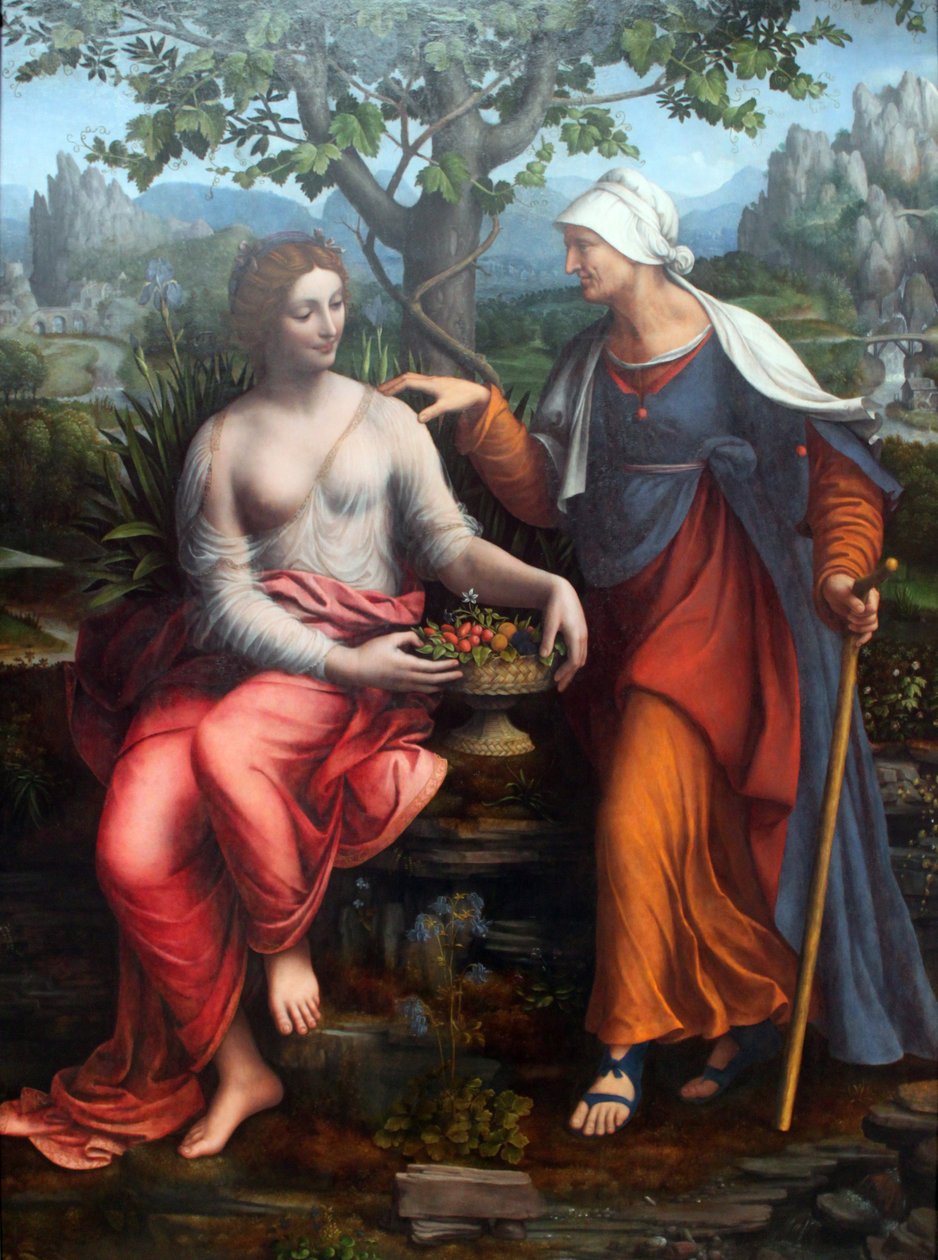 Vertumne et Pomone - Francesco Melzi