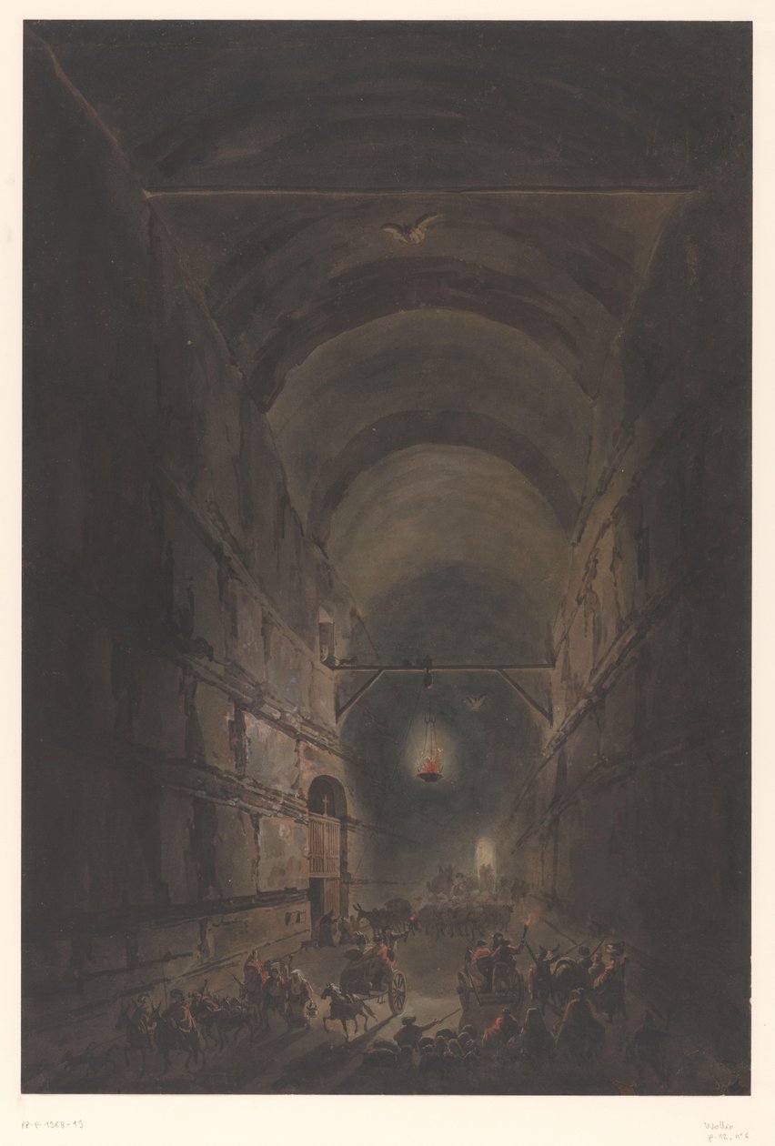 Grotte de Posillipo près de Naples - Francesco Piranesi