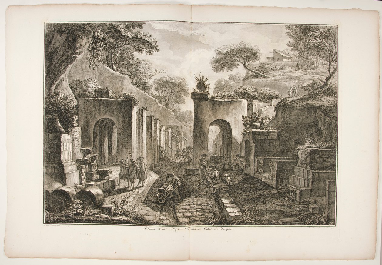 Veduta della Porta dell - Francesco Piranesi