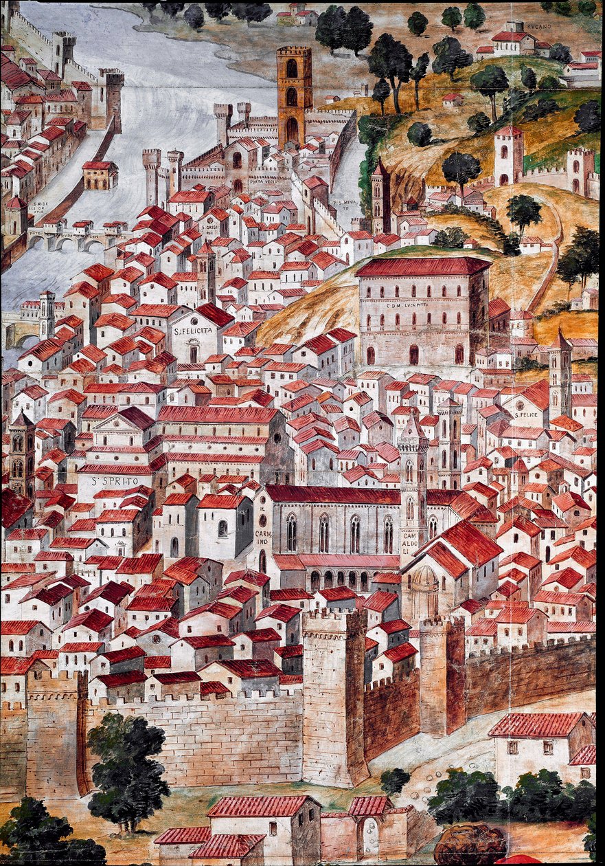 Pianta della Catena. Détail d