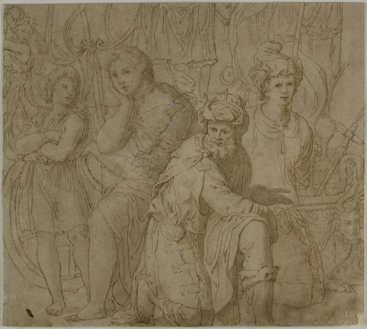 Partie de Les Truimphes et les exploits de Furius Camillus - Francesco Salviati