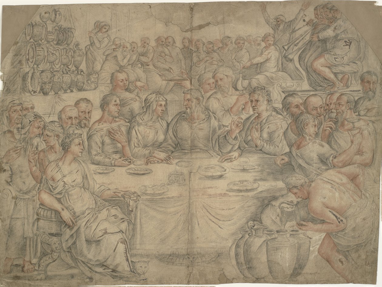 Les noces de Cana - Francesco Salviati