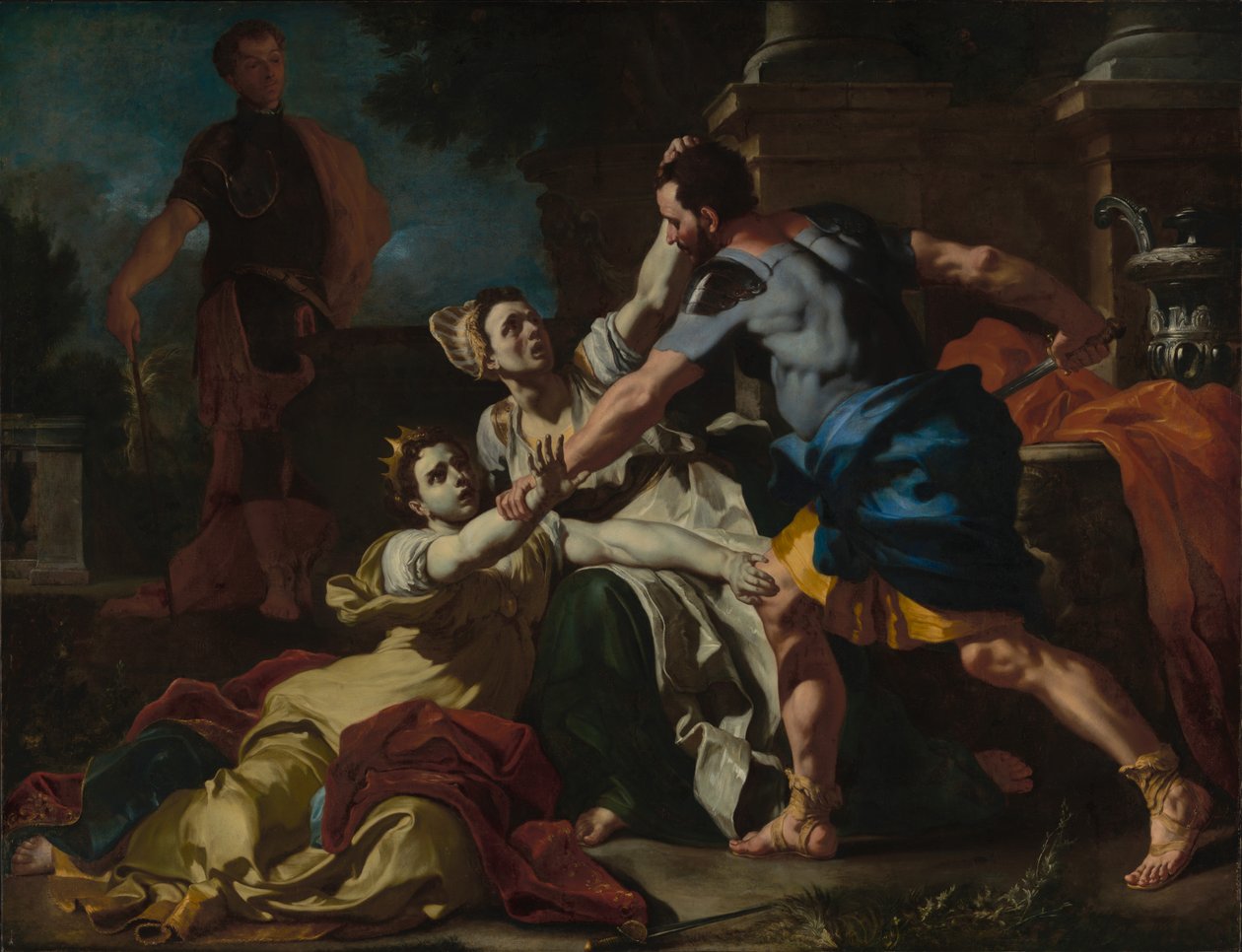 Mort de Messaline - Francesco Solimena