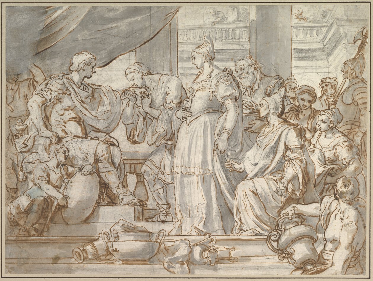 La continence de Scipion - Francesco Solimena