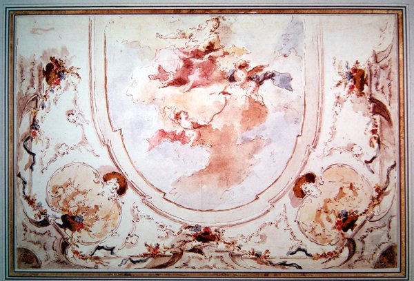 Projet de fond - Francesco attr. to Guardi