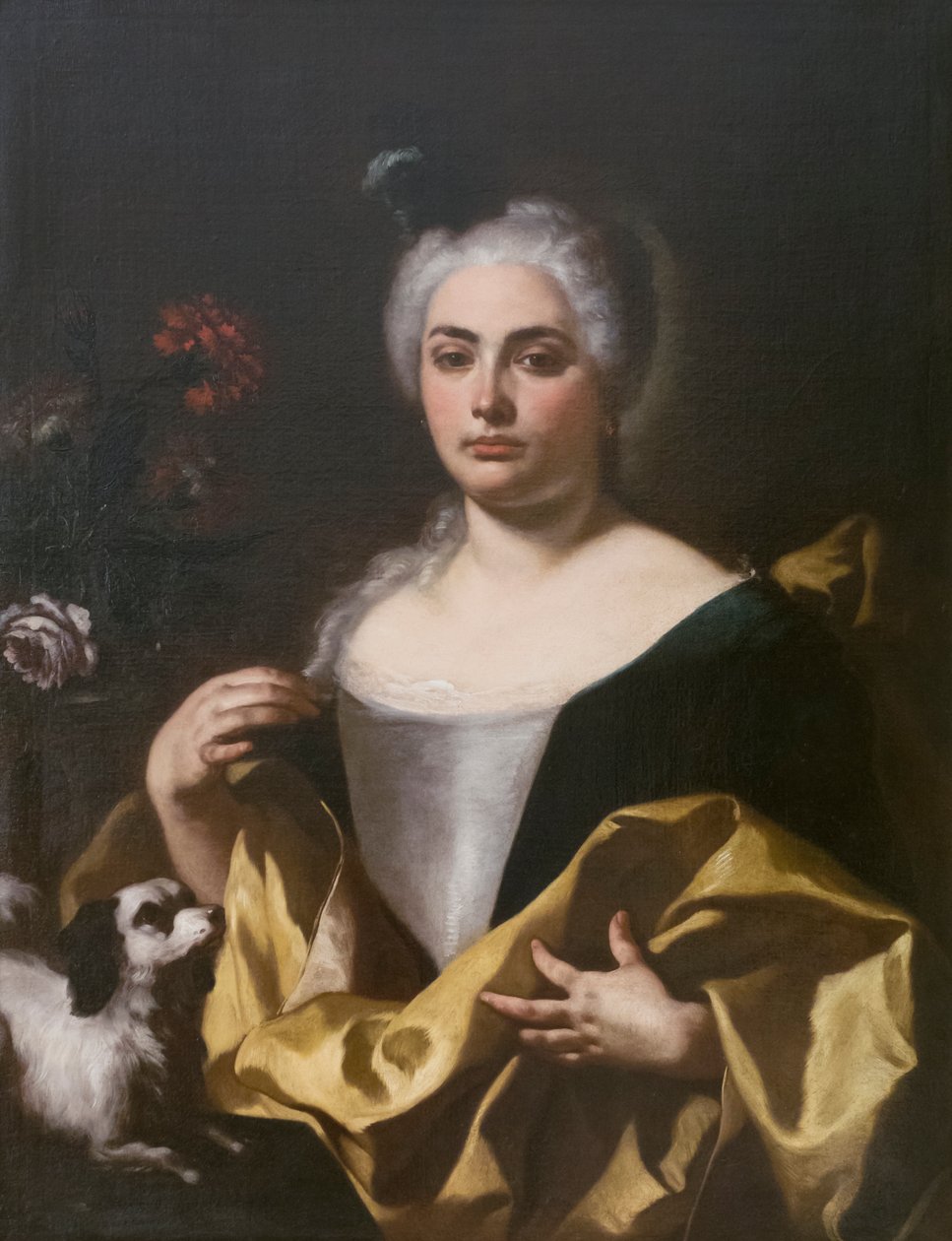 Portrait de la femme du peintre - Francesco de Mura