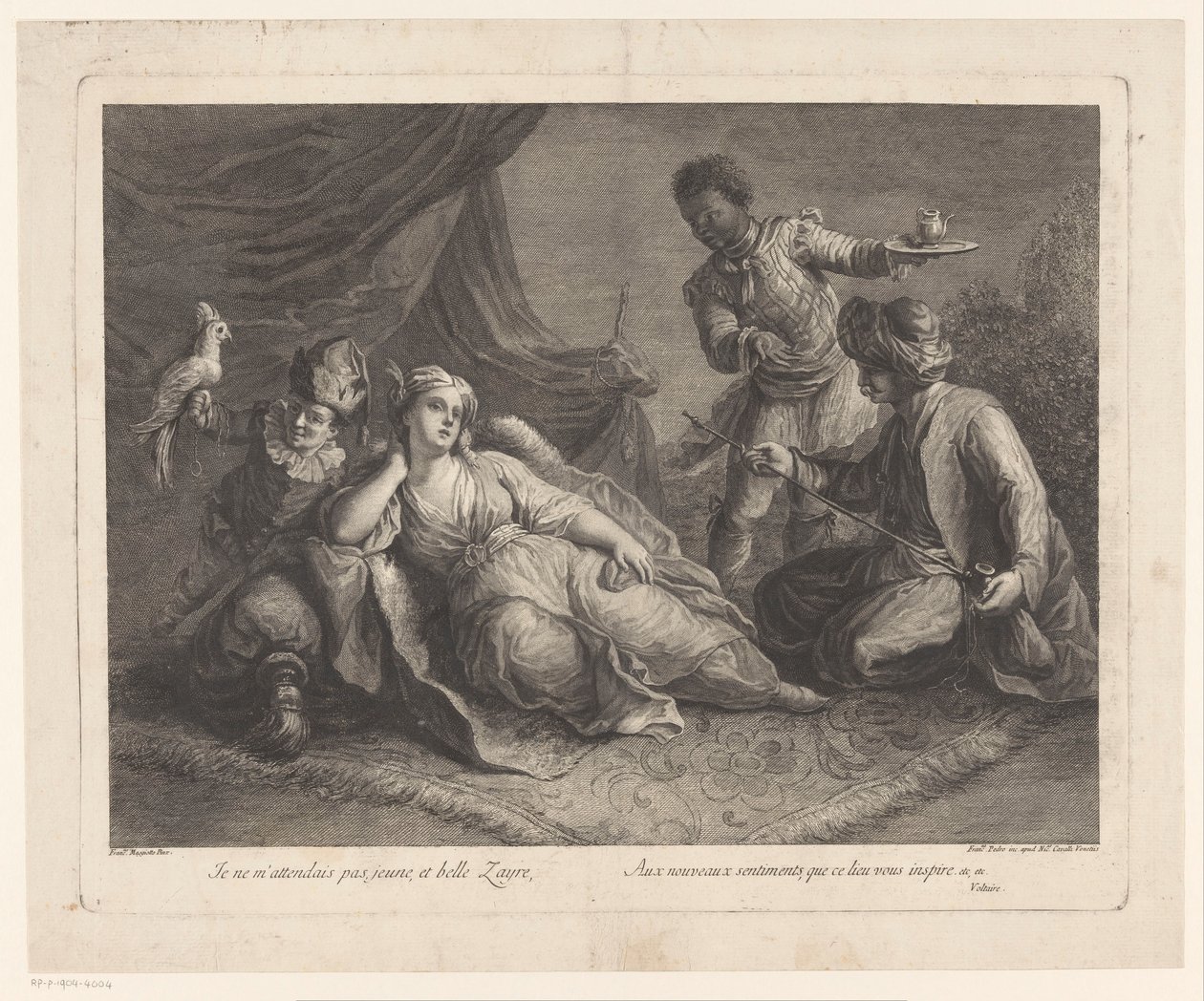 Femme allongée sur un tapis - Francesco del Pedro