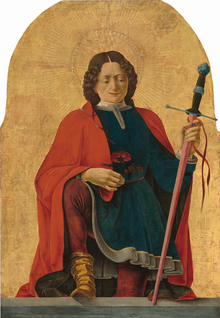Saint Florian, vers 1473-1474 (tempera sur panneau de peuplier) - Francesco del & Roberti Ercole de