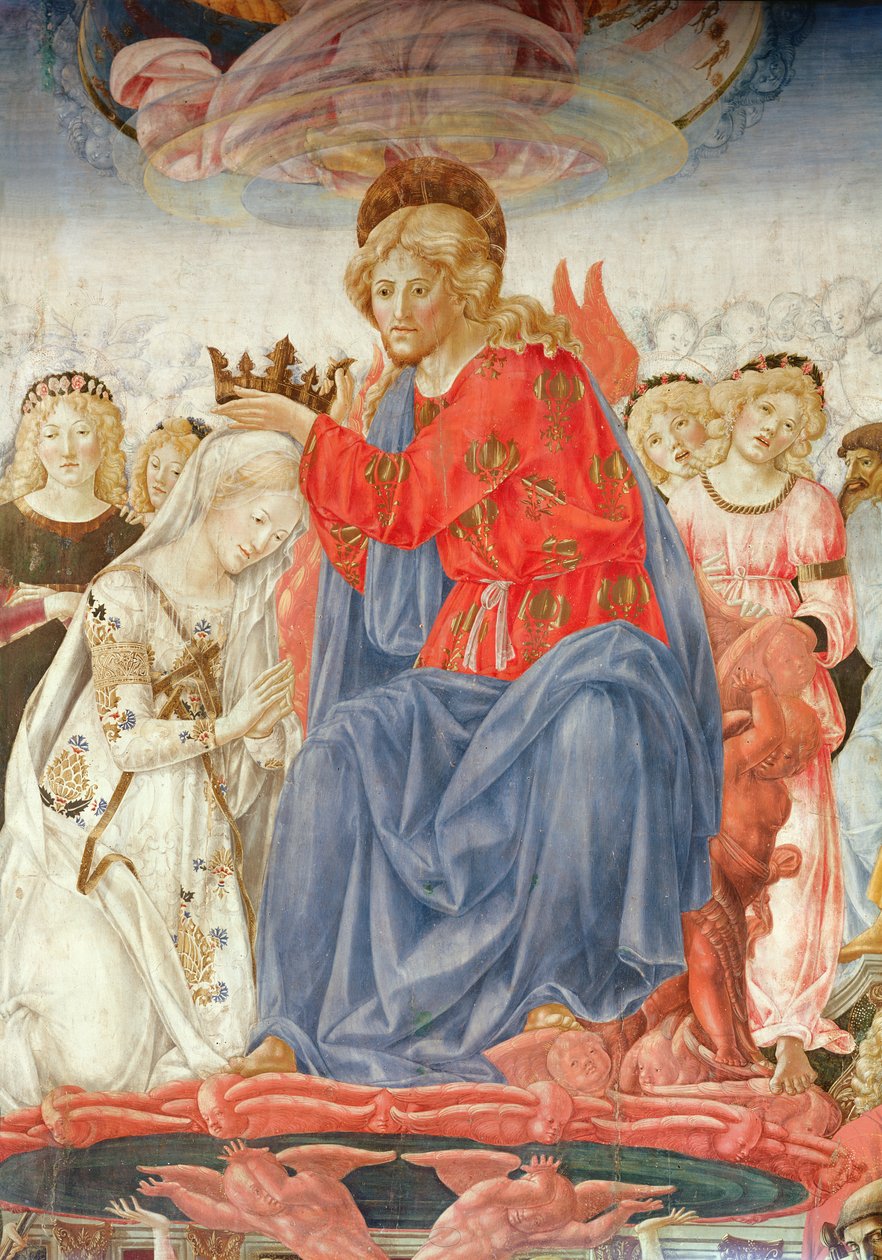 Détail du Couronnement de la Vierge - Francesco di Giorgio Martini