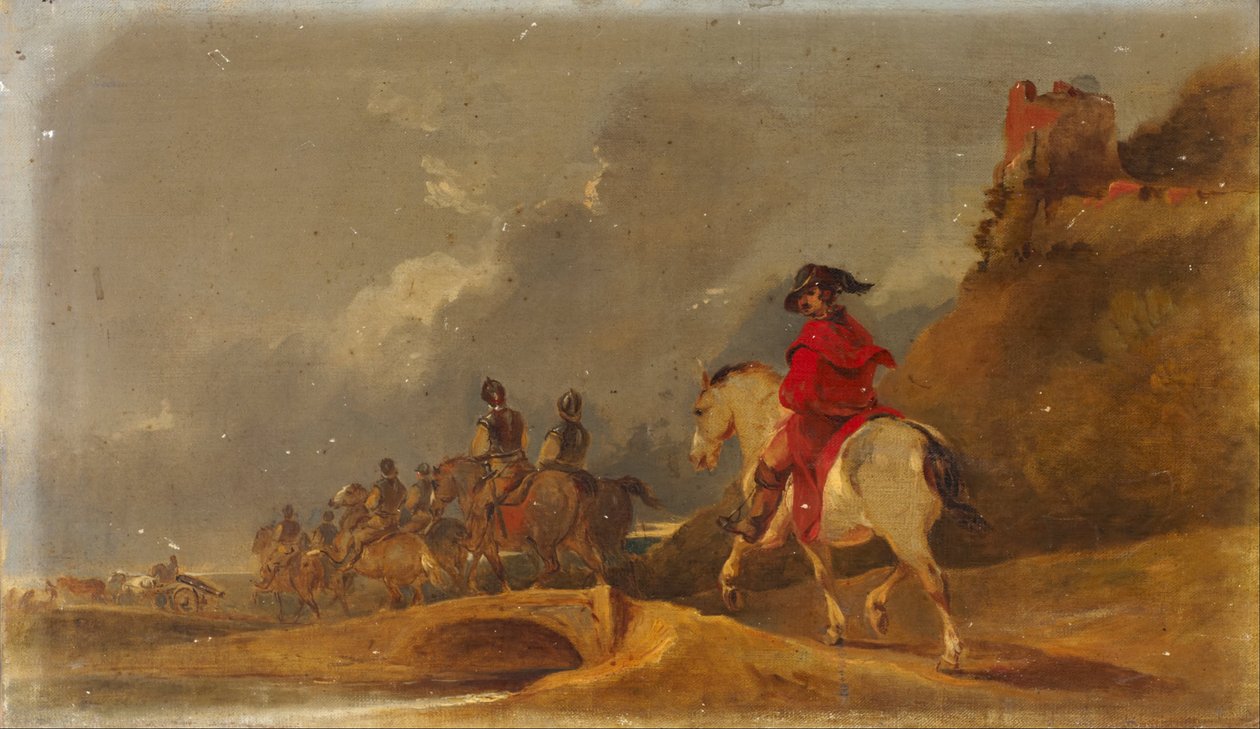Cavalerie dans un Paysage - Francis Bourgeois