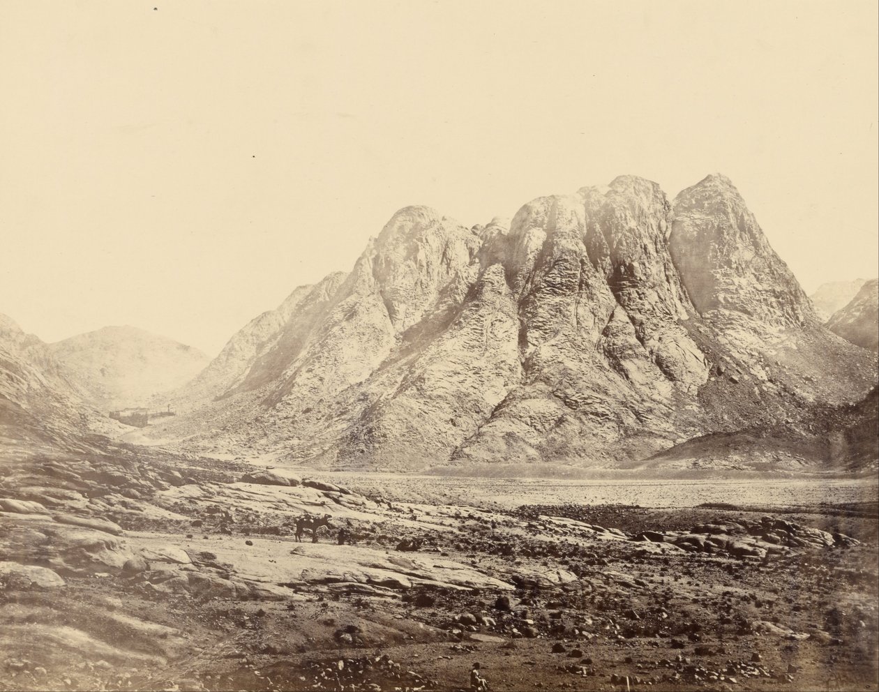 Mont Horeb, Sinaï - Francis Frith