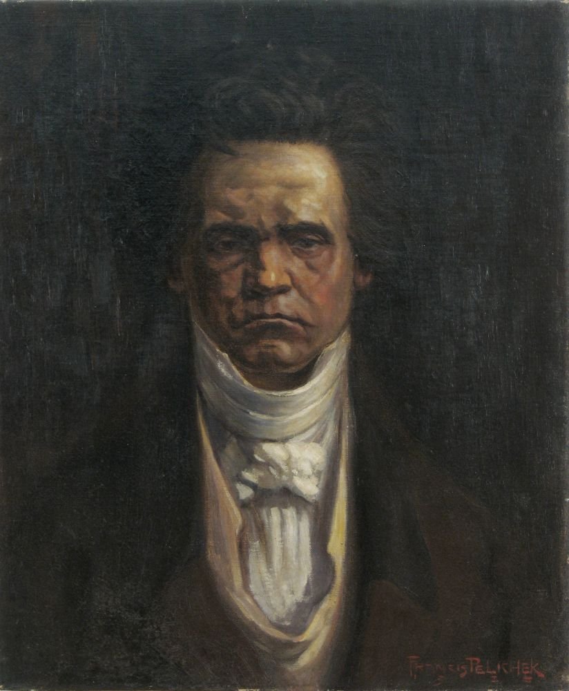 Portrait de Beethoven - Francis Pelichek