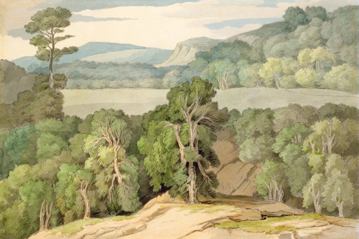 Sur le Plym - Francis Towne