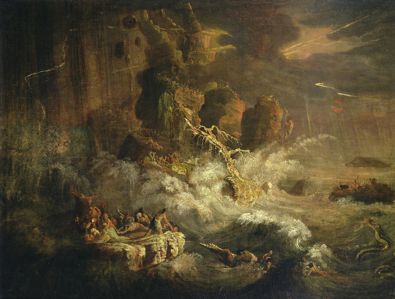 Le déluge - Francis (attr.to) Danby