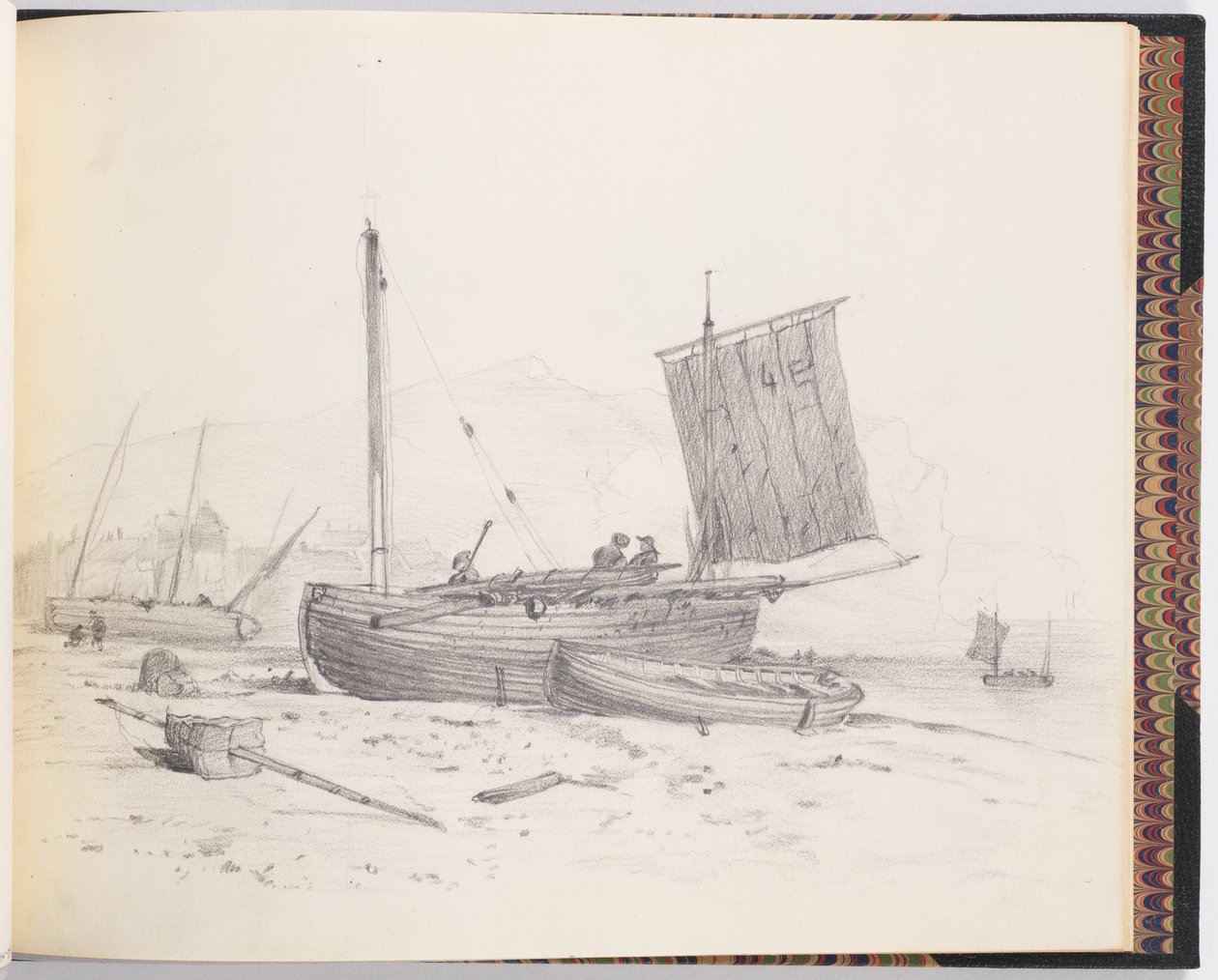 Bateaux de pêche - Francis Augustus Lathrop