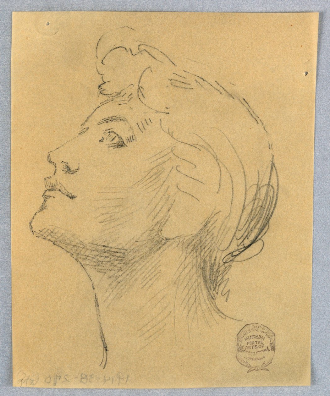 Tête de femme - Francis Augustus Lathrop