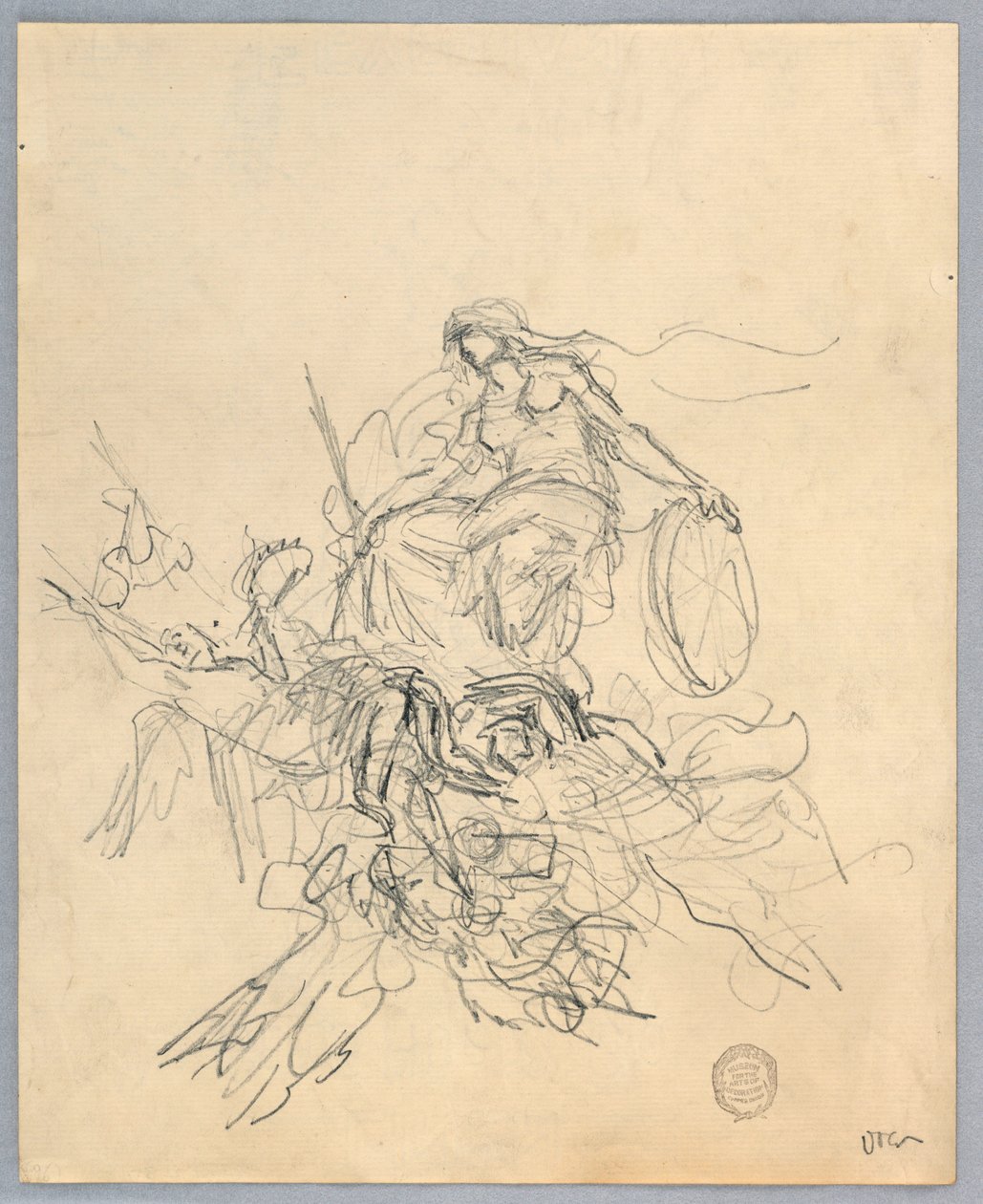 Esquisse de Fortuna - Francis Augustus Lathrop