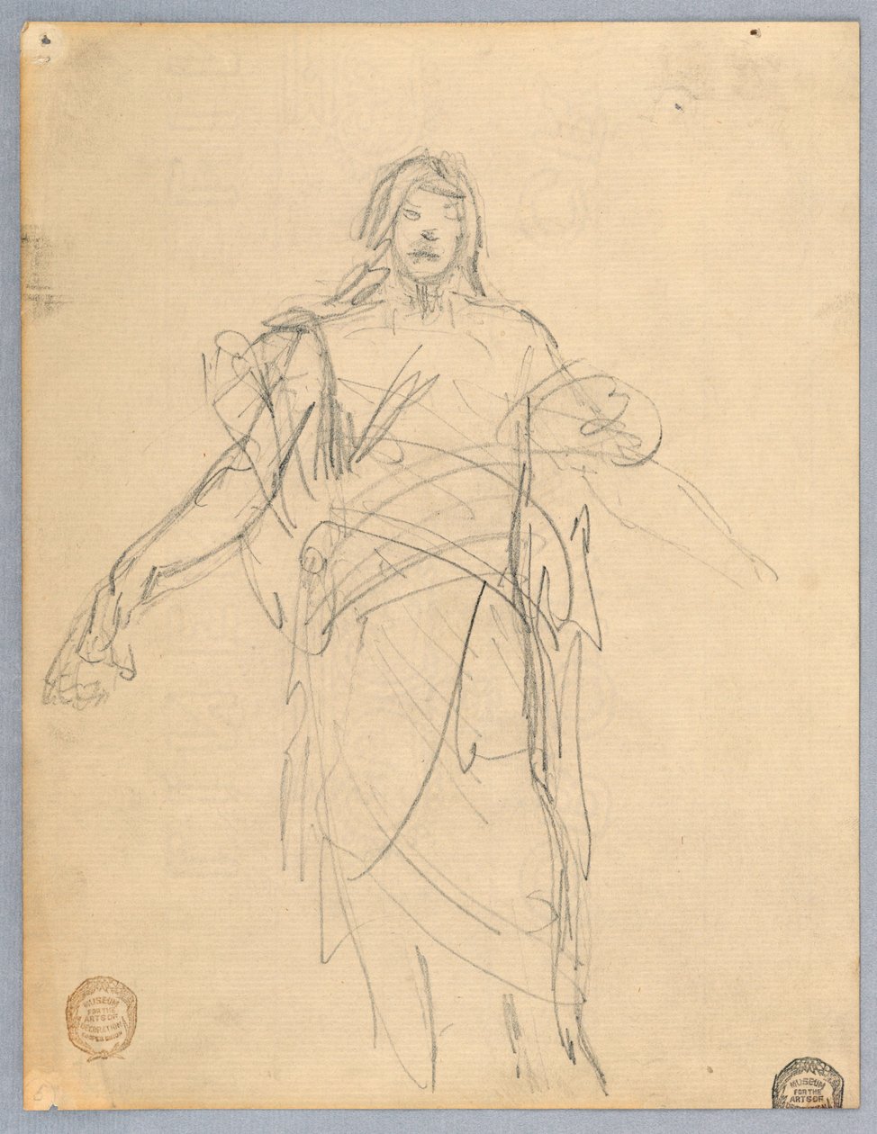 Étude pour le Christ, Chœur de Saint-Barthélemy, New York - Francis Augustus Lathrop