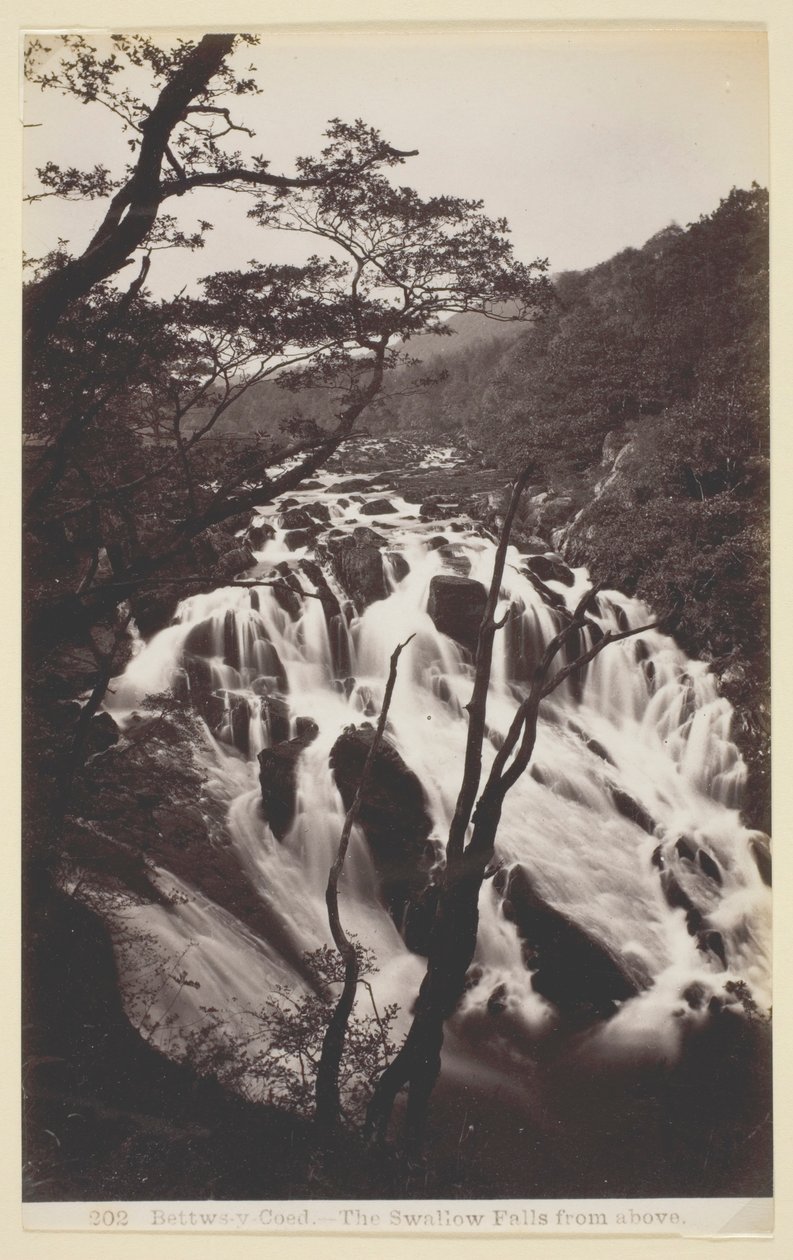 Bettw-s-y Coed, Les chutes Swallow vues d