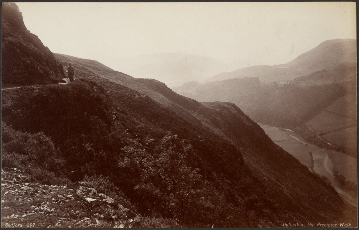Dolgelley, la promenade du précipice - Francis Bedford