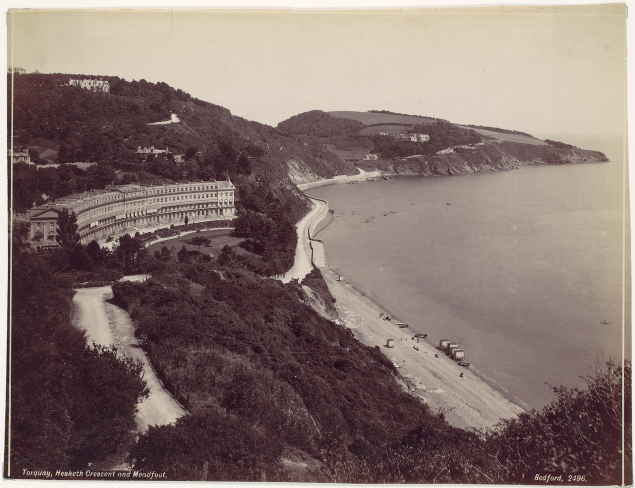 Torquay, Hesketh Crescent et Meadfoot - Francis Bedford