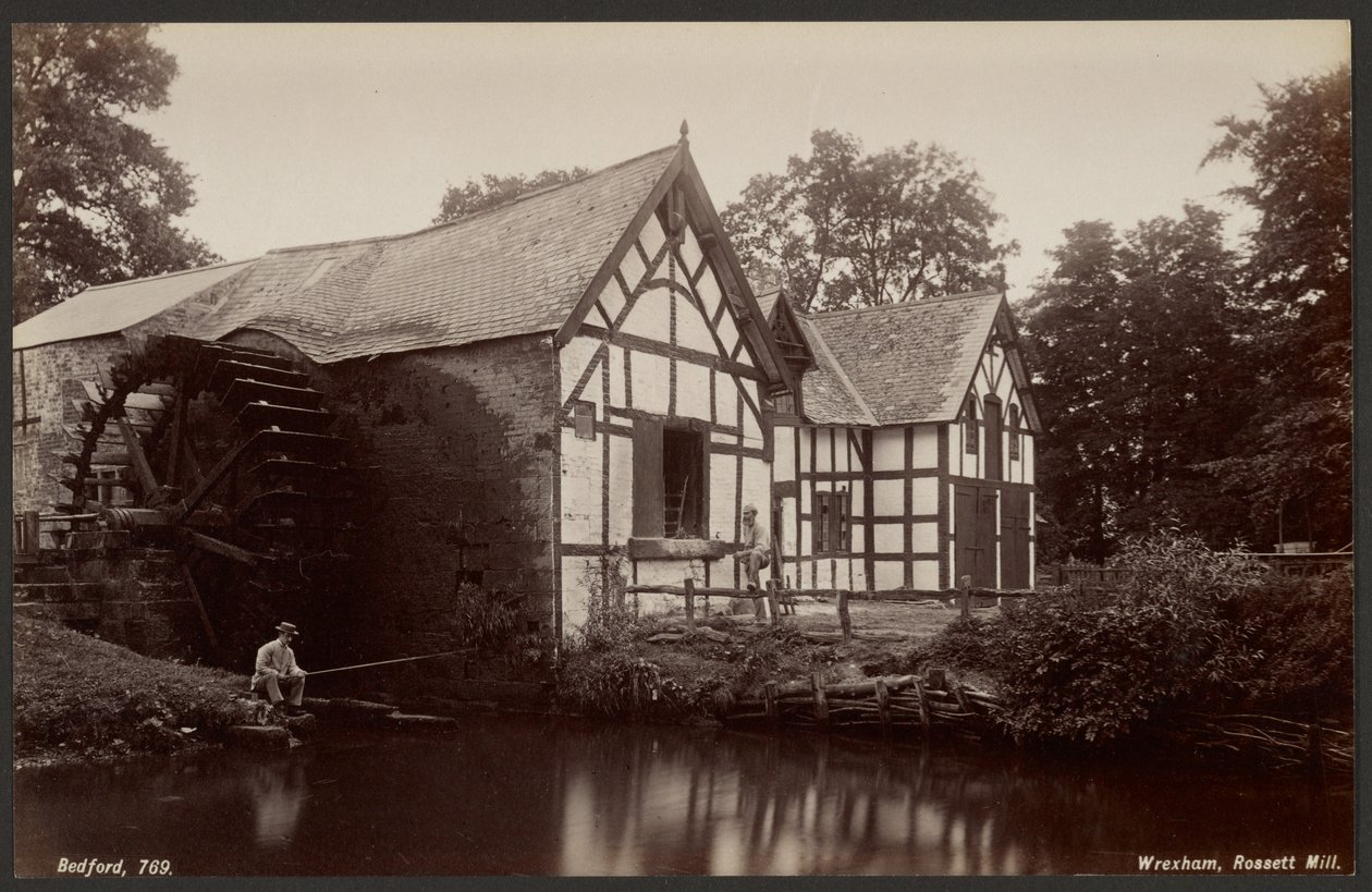 Wrexham, moulin de Rossett - Francis Bedford
