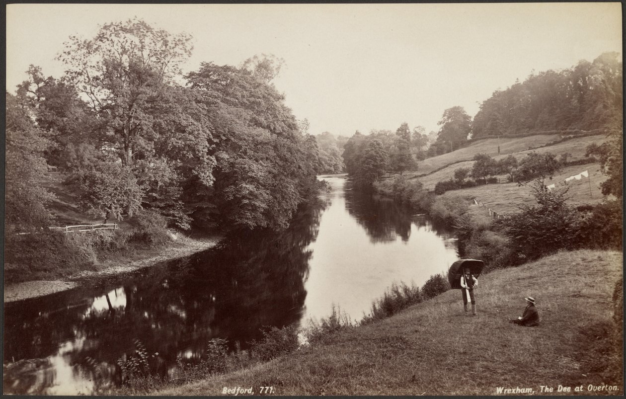 Wrexham, la Dee à Overton - Francis Bedford