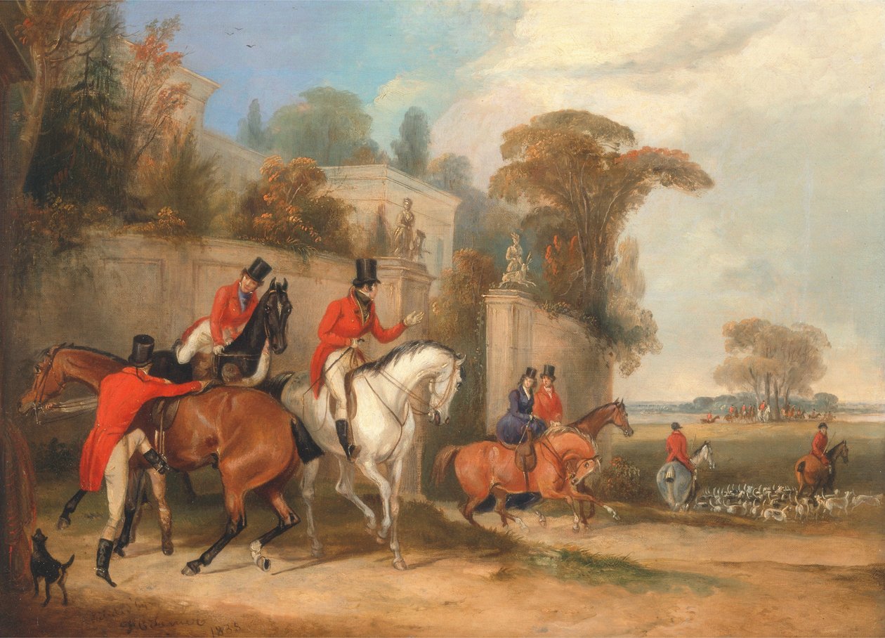 Salle des célibataires : La rencontre - Francis Calcraft Turner