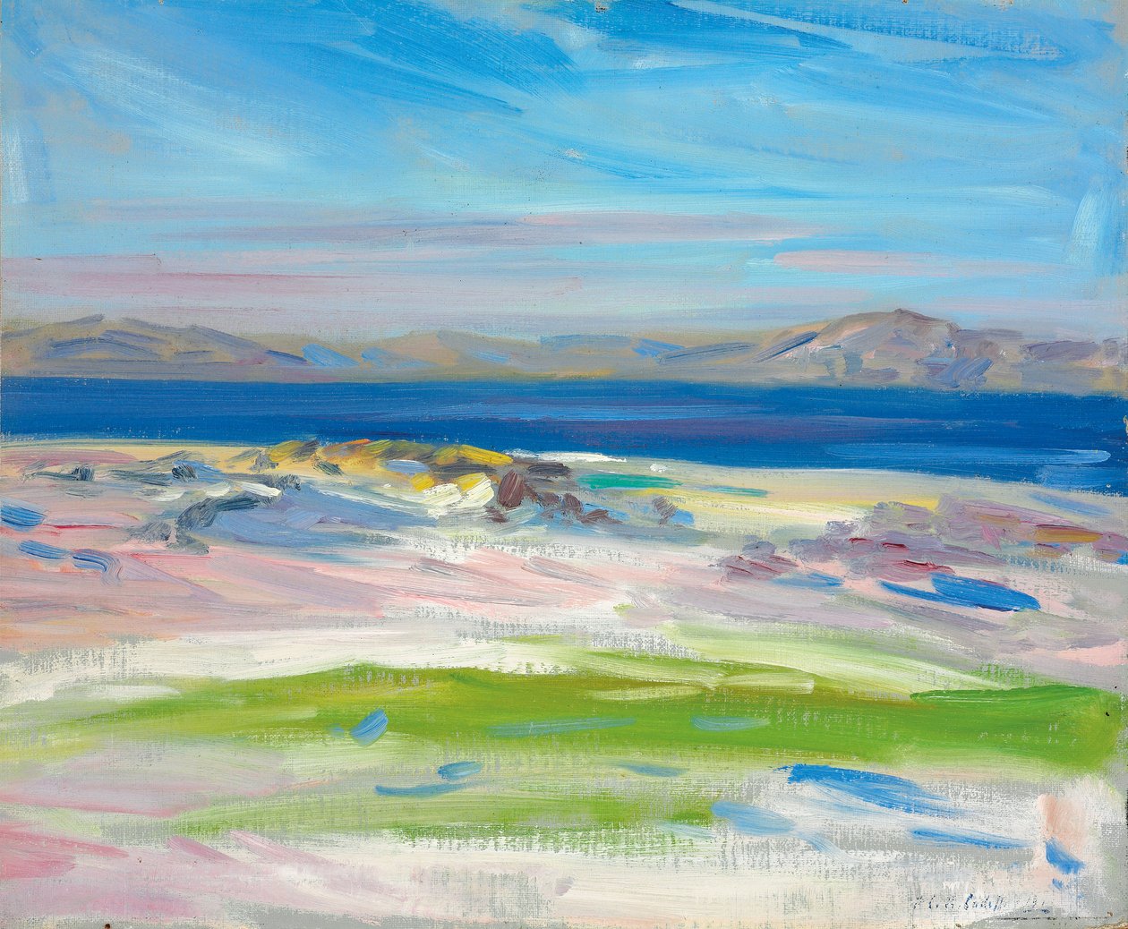 Vue des Sables Blancs, Iona - Francis Campbell Boileau Cadell