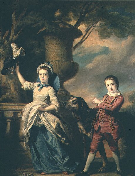 Les Enfants de Sir Edward et Dame Ann Astley, 1767 - Francis Cotes