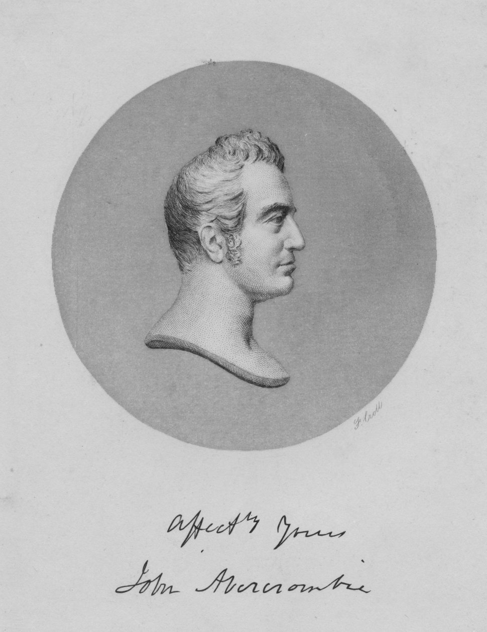 John Abercrombie, vers 1850 - Francis Croll