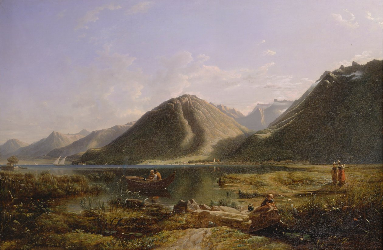 Fin du lac Léman - Francis Danby