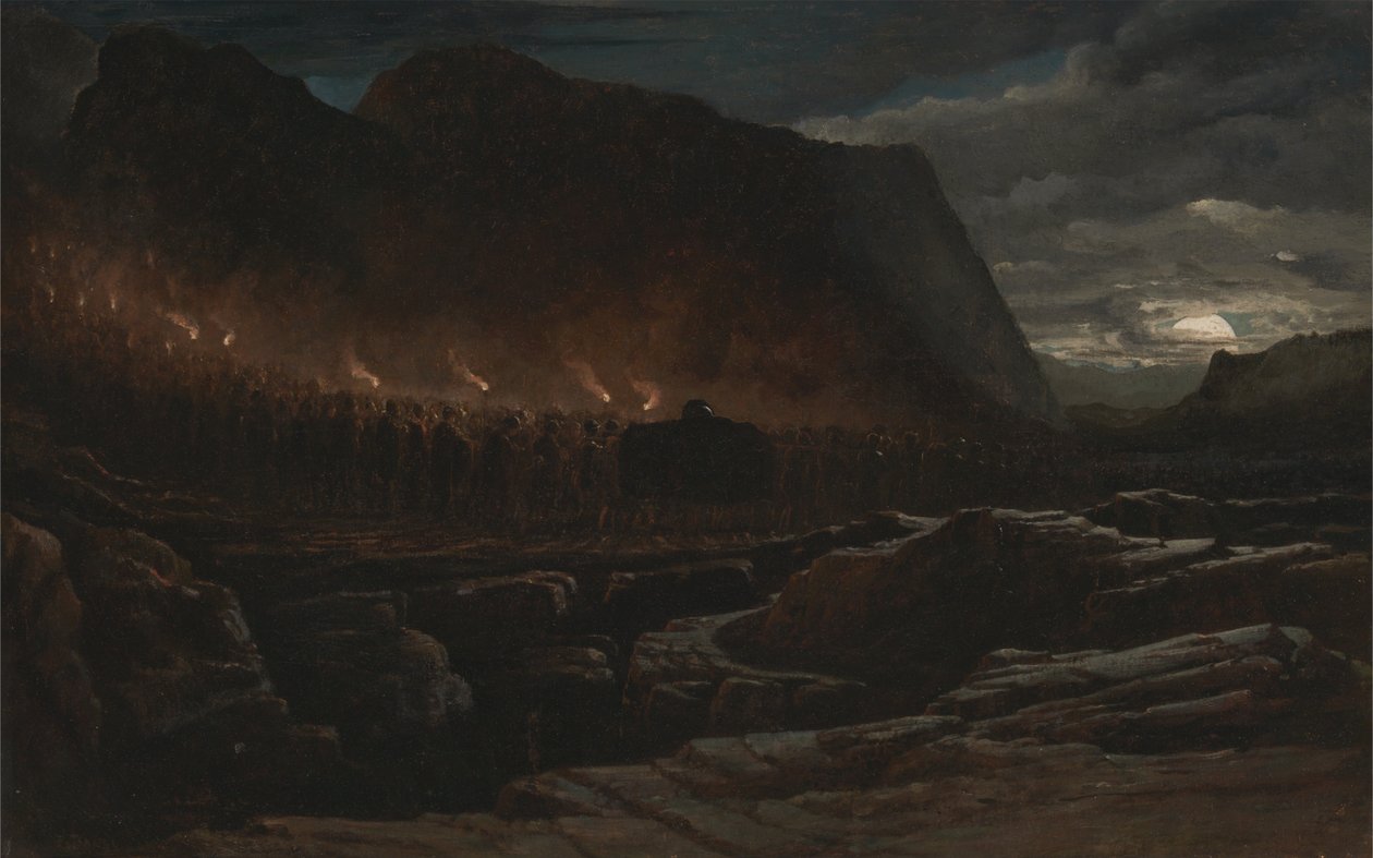 Cortège funèbre - Francis Danby
