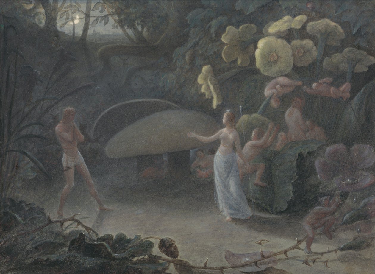 Oberon et Titania - Francis Danby