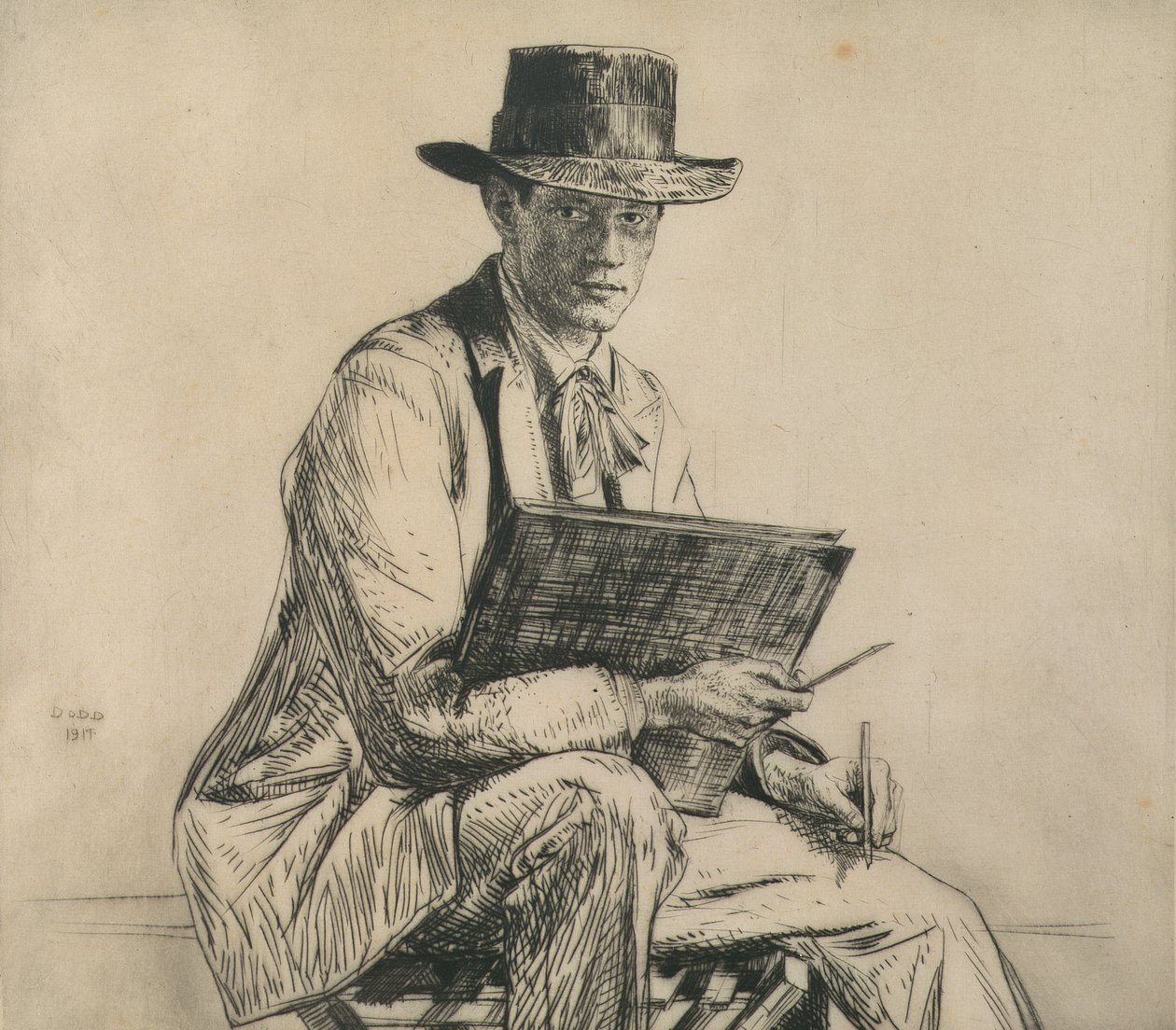 Portrait de Henry Rushbury - Francis Dodd