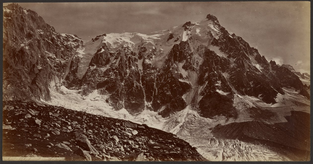 Aiguille du Midi: Mount Blanc - Francis Frith