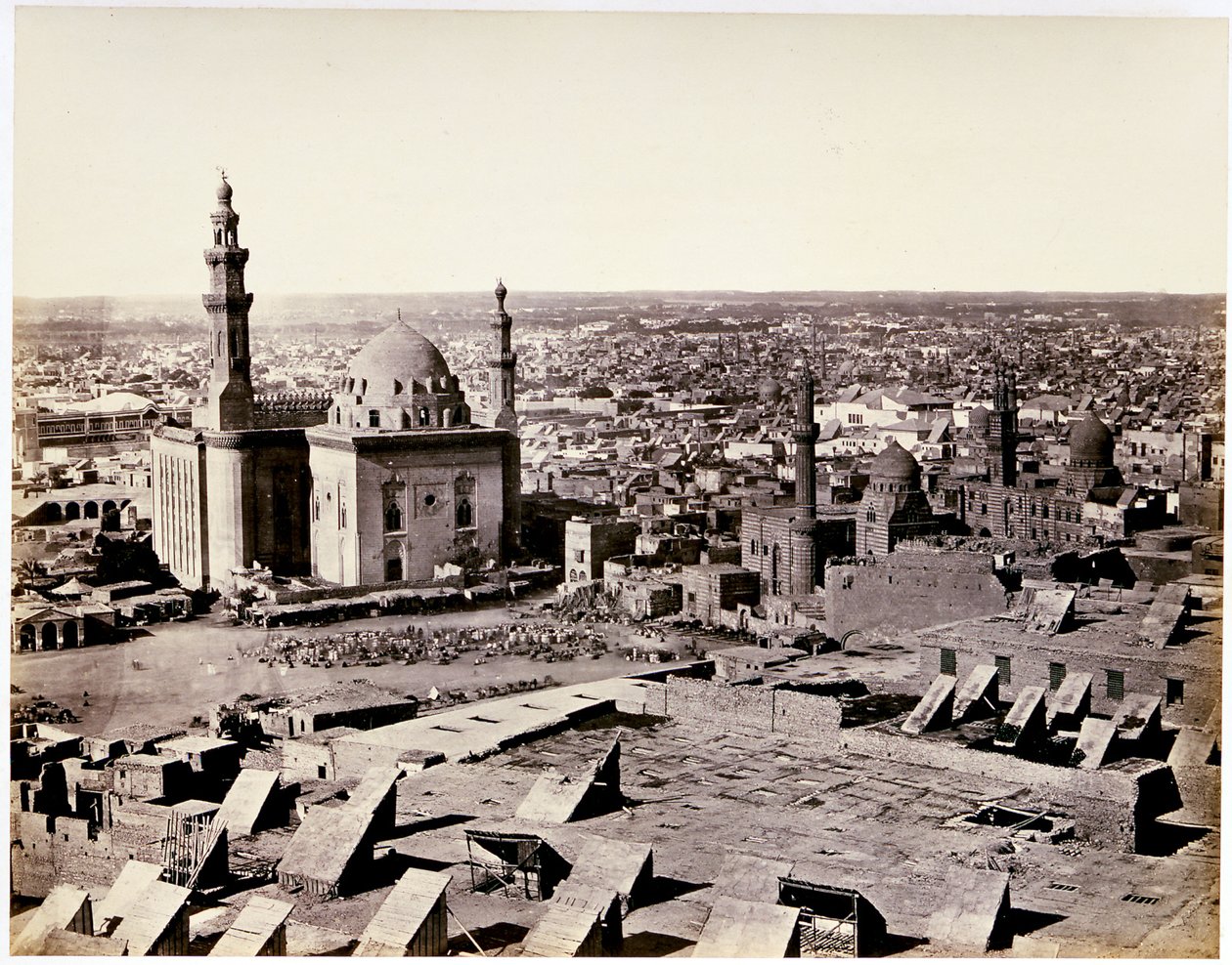 Le Caire depuis la Citadelle, première vue - Francis Frith